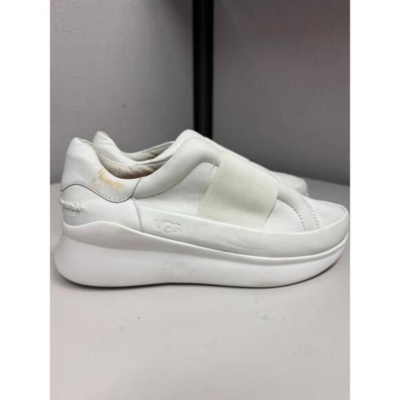 UGG Shoes - UGG Women's Libu Sneaker White Leather Size 7 Used